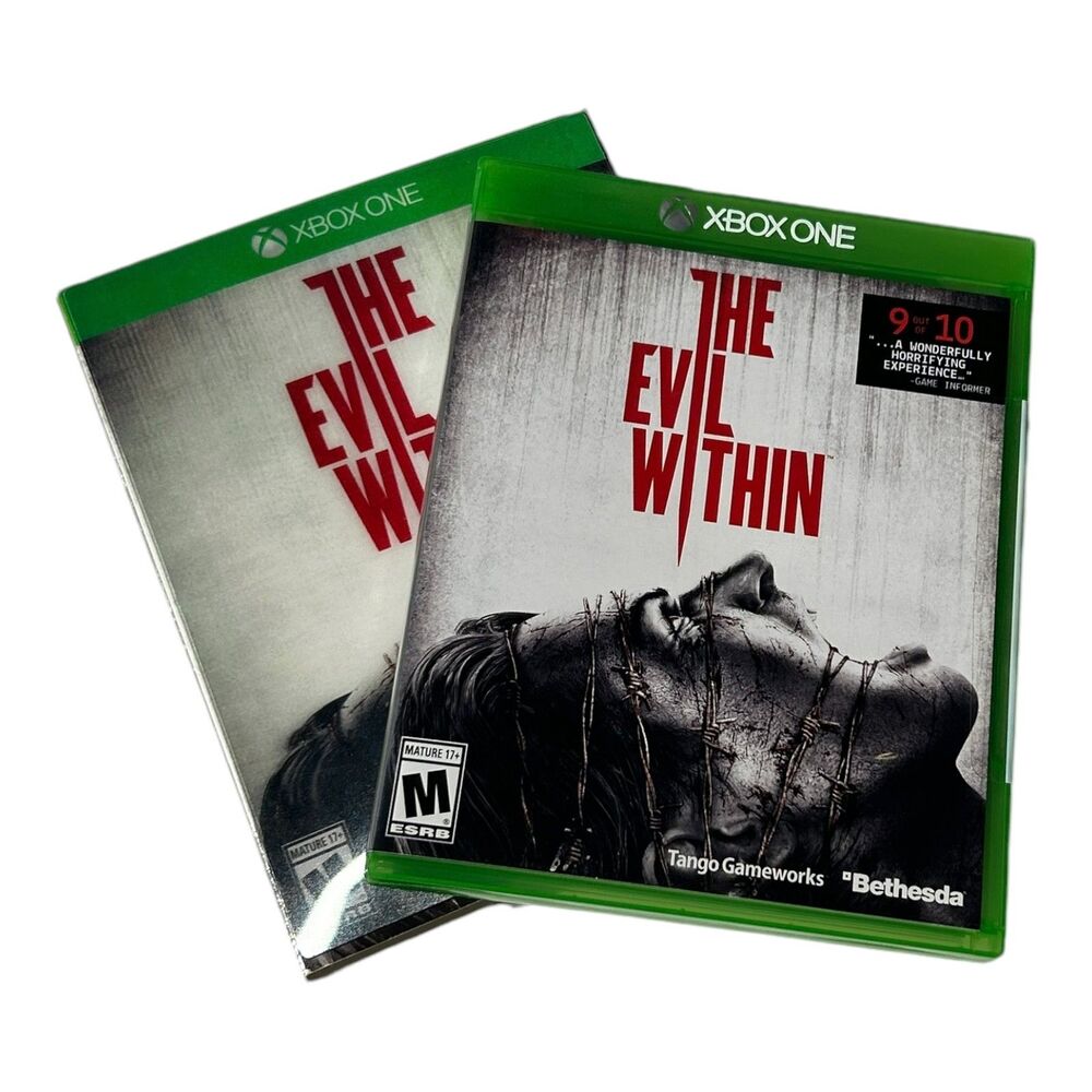 The Evil Within (Xbox One, 2014) w/ Slipcover Sleeve